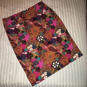 Floral Lularoe Cassie